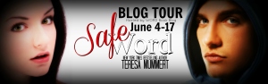 safe word banner for word blog tour